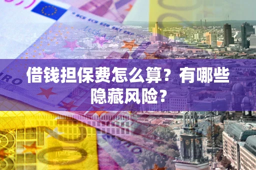 武汉借钱担保费怎么算？有哪些隐藏风险？