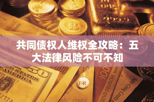 武汉共同债权人维权全攻略：五大法律风险不可不知