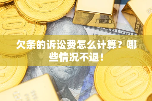 武汉欠条的诉讼费怎么计算?哪些情况不退! 武汉欠条的诉讼费怎么计算?哪些情况不退!