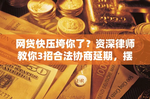 武汉网贷快压垮你了？资深律师教你3招合法协商延期，摆脱暴力催收！