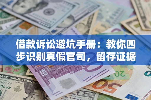 武汉借款诉讼避坑手册：教你四步识别真假官司，留存证据不踩雷