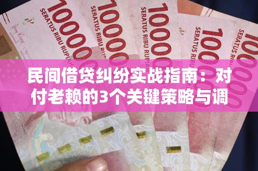 武汉民间借贷纠纷实战指南：对付老赖的3个关键策略与调解盲区解析
