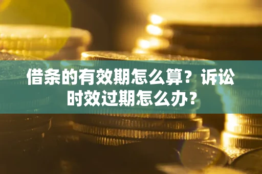 武汉借条的有效期怎么算？诉讼时效过期怎么办？