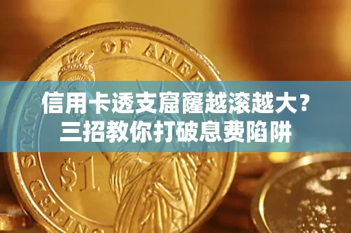 武汉信用卡透支窟窿越滚越大？三招教你打破息费陷阱