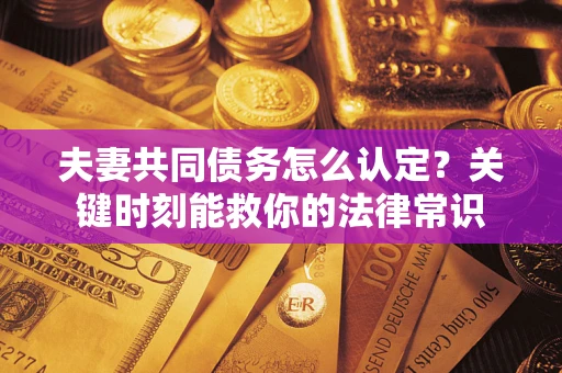 武汉夫妻共同债务怎么认定？关键时刻能救你的法律常识