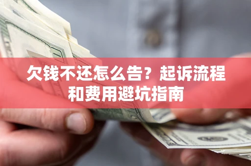 武汉欠钱不还怎么告？起诉流程和费用避坑指南