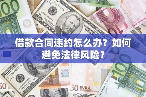 武汉借款合同违约怎么办？如何避免法律风险？