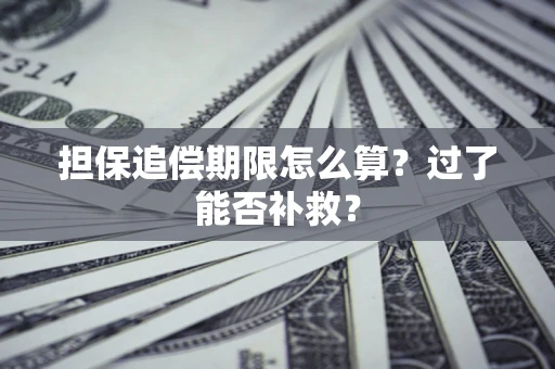武汉担保追偿期限怎么算？过了能否补救？
